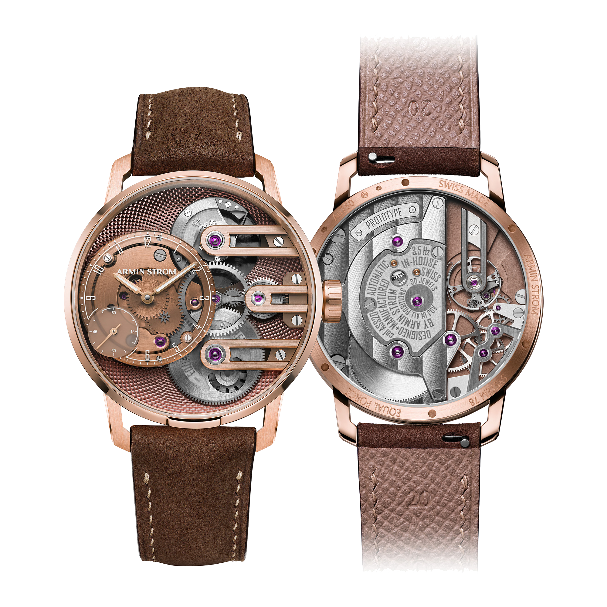 Armin Strom Gravity Equal Force Ultimate Sapphire Rose Gold